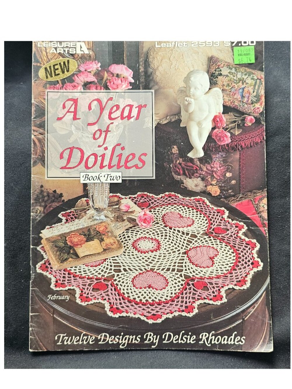 Leisure Arts A Year Of Doilies Book Two 12 designs Delsie Rhoades Leaflet 2593